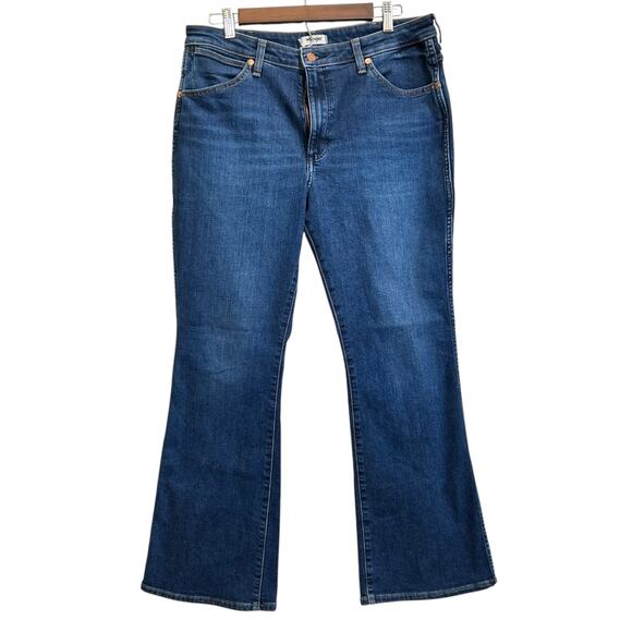 Wrangler Westward 626 High Rise Bootcut Women's Blue Jeans Size 31 - Picture 1 of 9